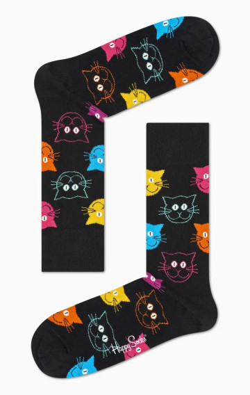 Happy Socks Cat Socken