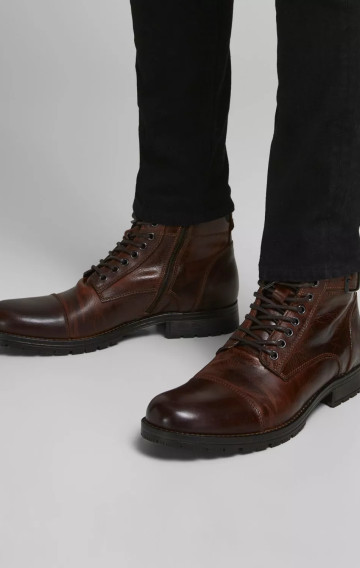 Albany-stiefel brown stone