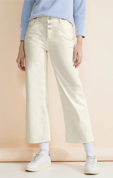 Casual Fit Culotte Jeans