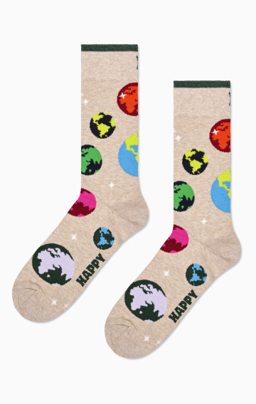Planet Earth Sock