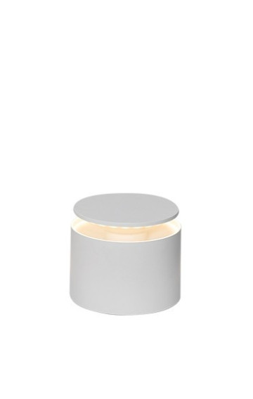 Push-up table lamp - white