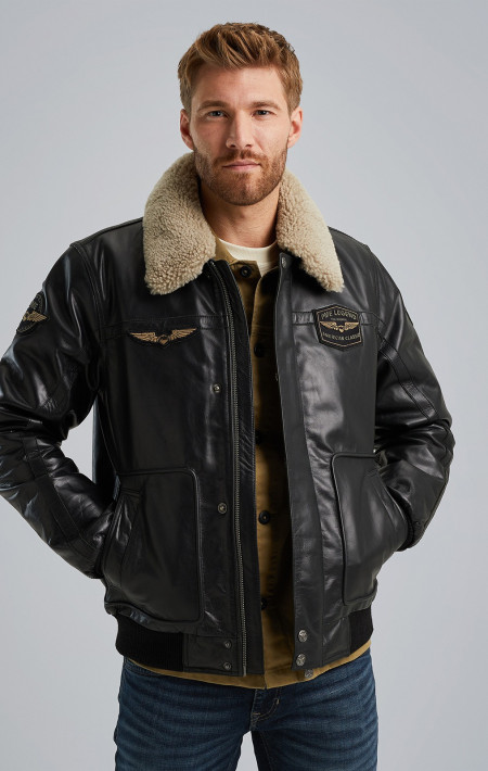 Hudson Lederjacke