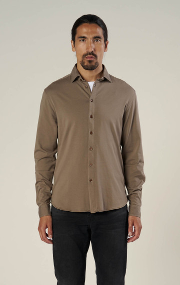 Howard Jersey Shirt warm camel