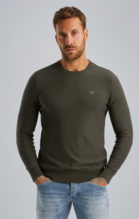 Pullover aus 100 % Baumwolle beluga