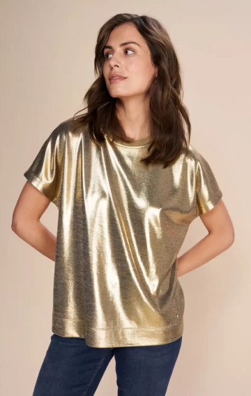 Nivola O-neck Metallic Tee