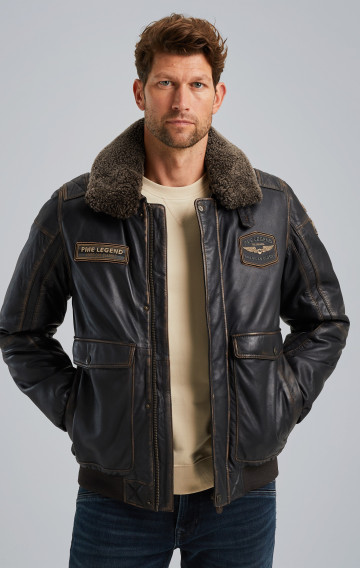 Veste en cuir Snowprop